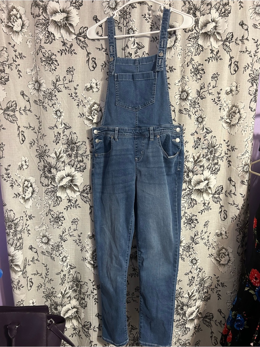 Cat & Jack Blue Denim Kids Overalls